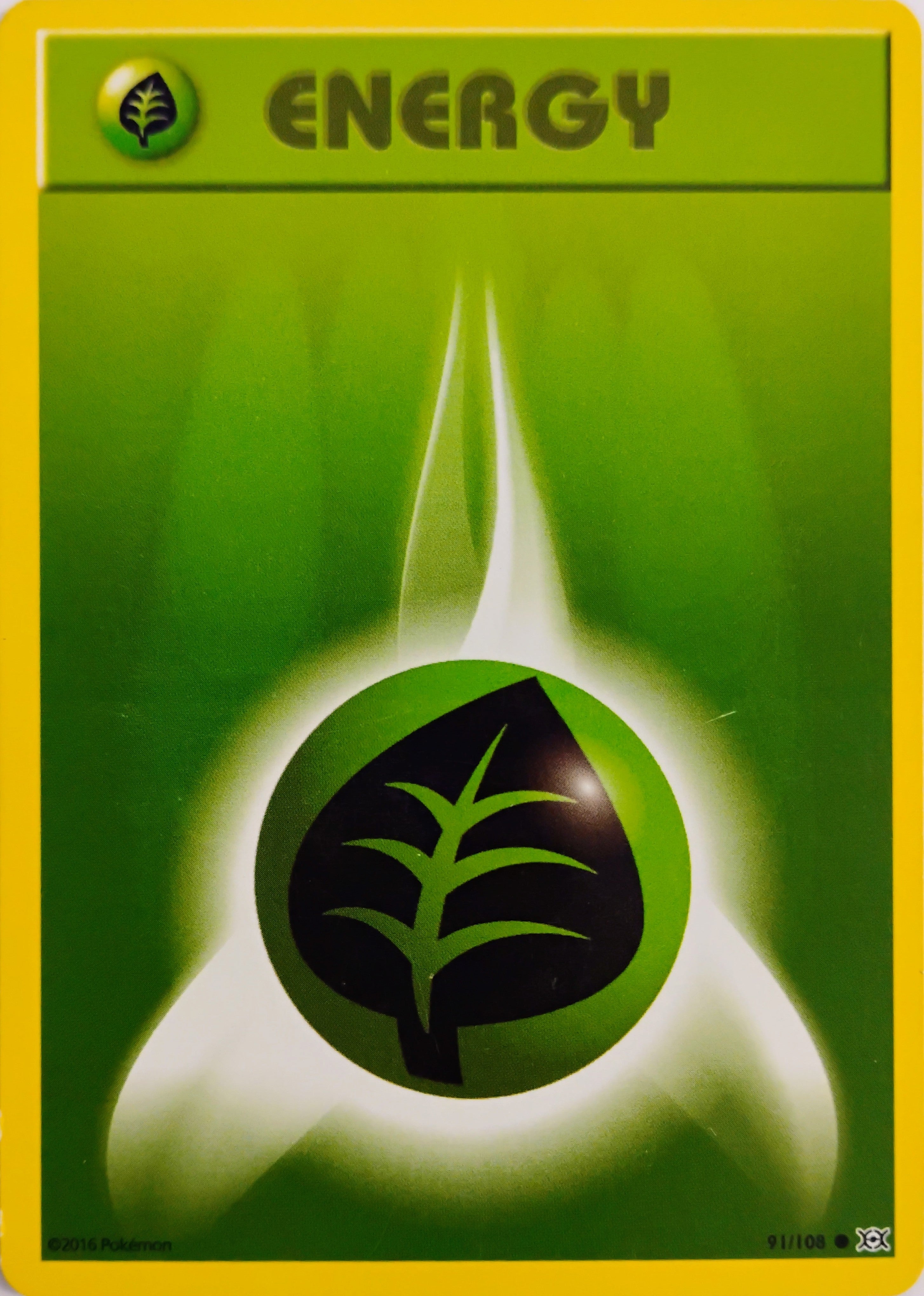 Pokémon tcg Grass Energy 91/108
