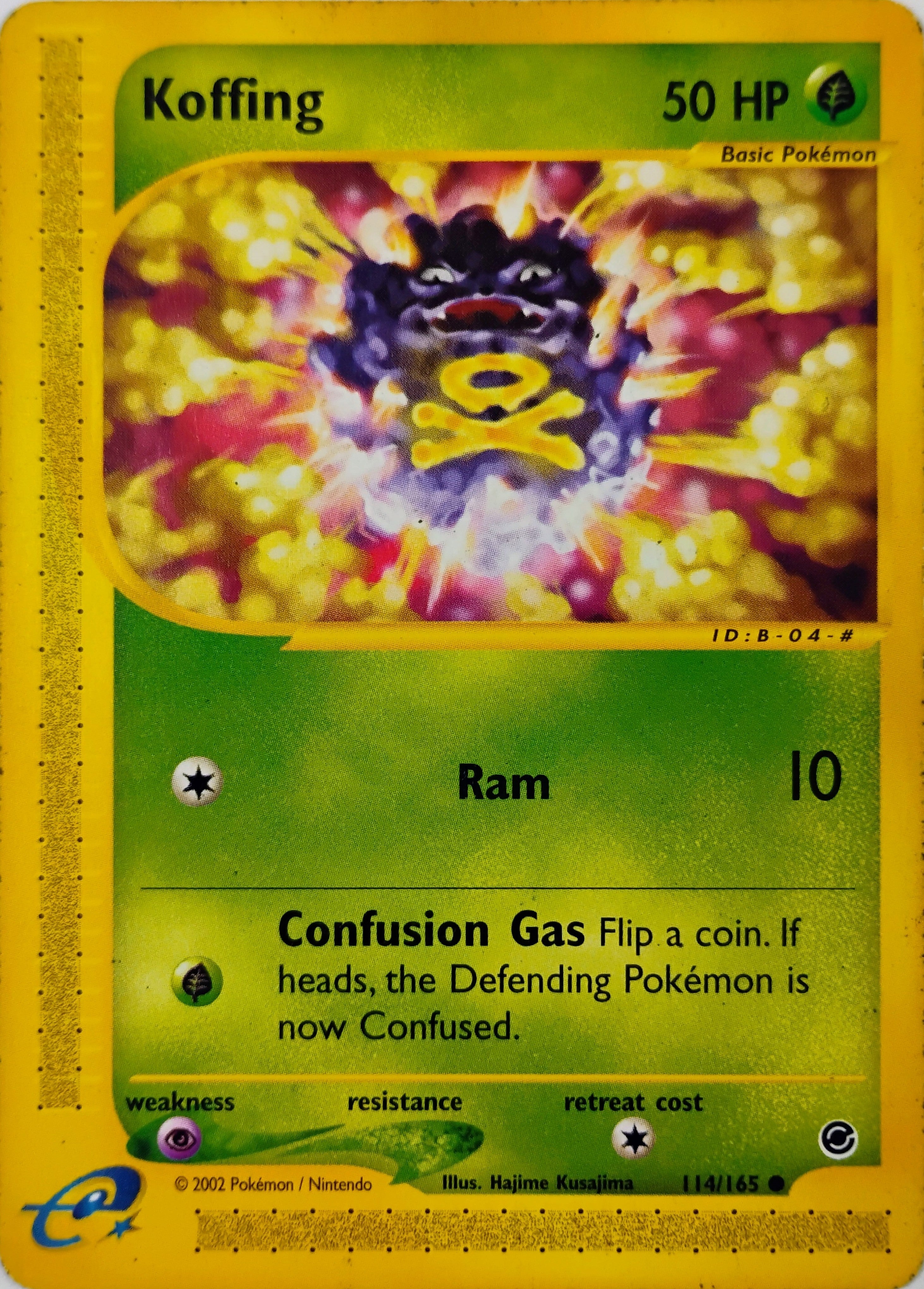 Pokémon tcg Koffing 114/165