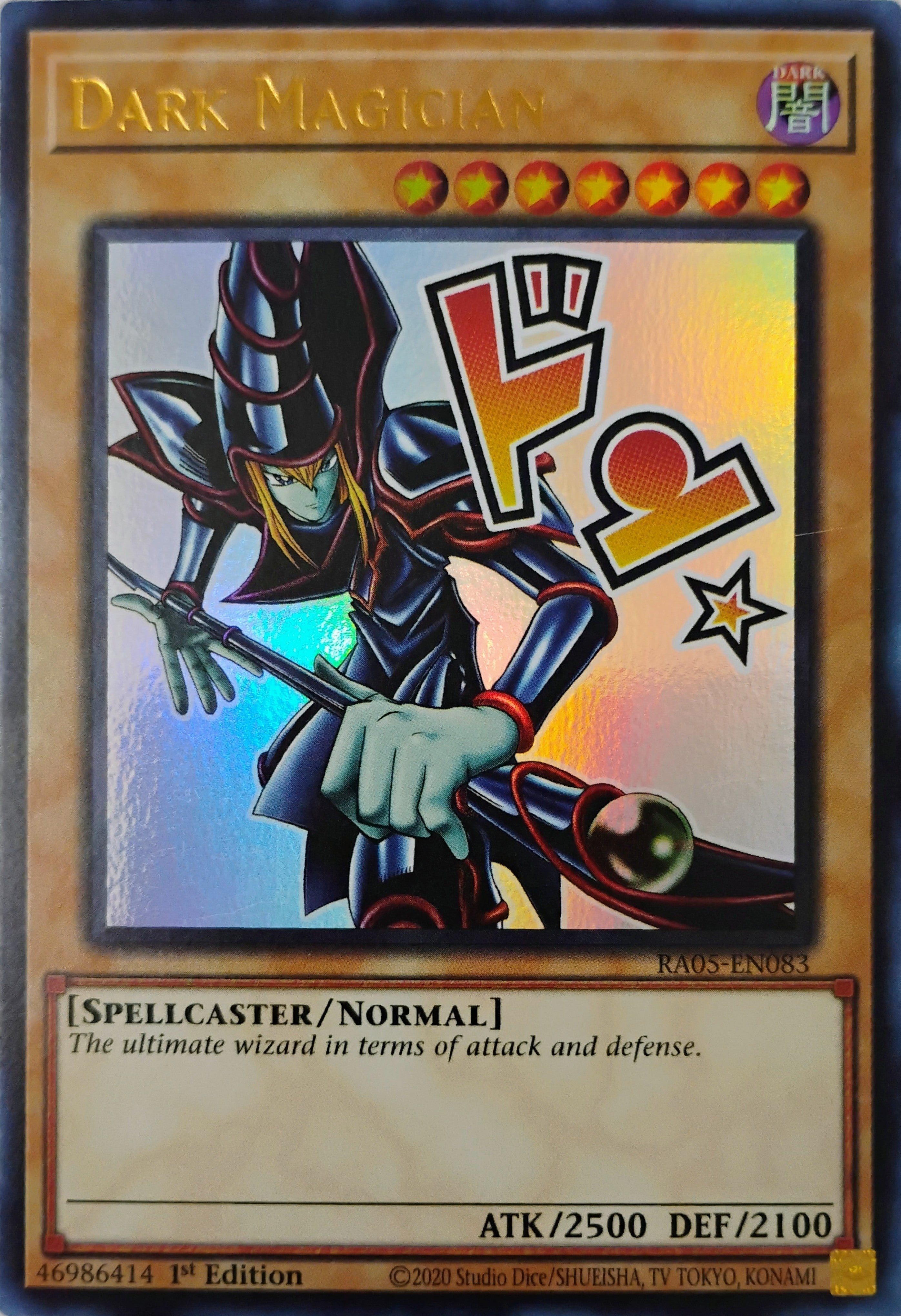 Yugioh! Dark Magician Ra05-en083 1st edition Ultra Rare
