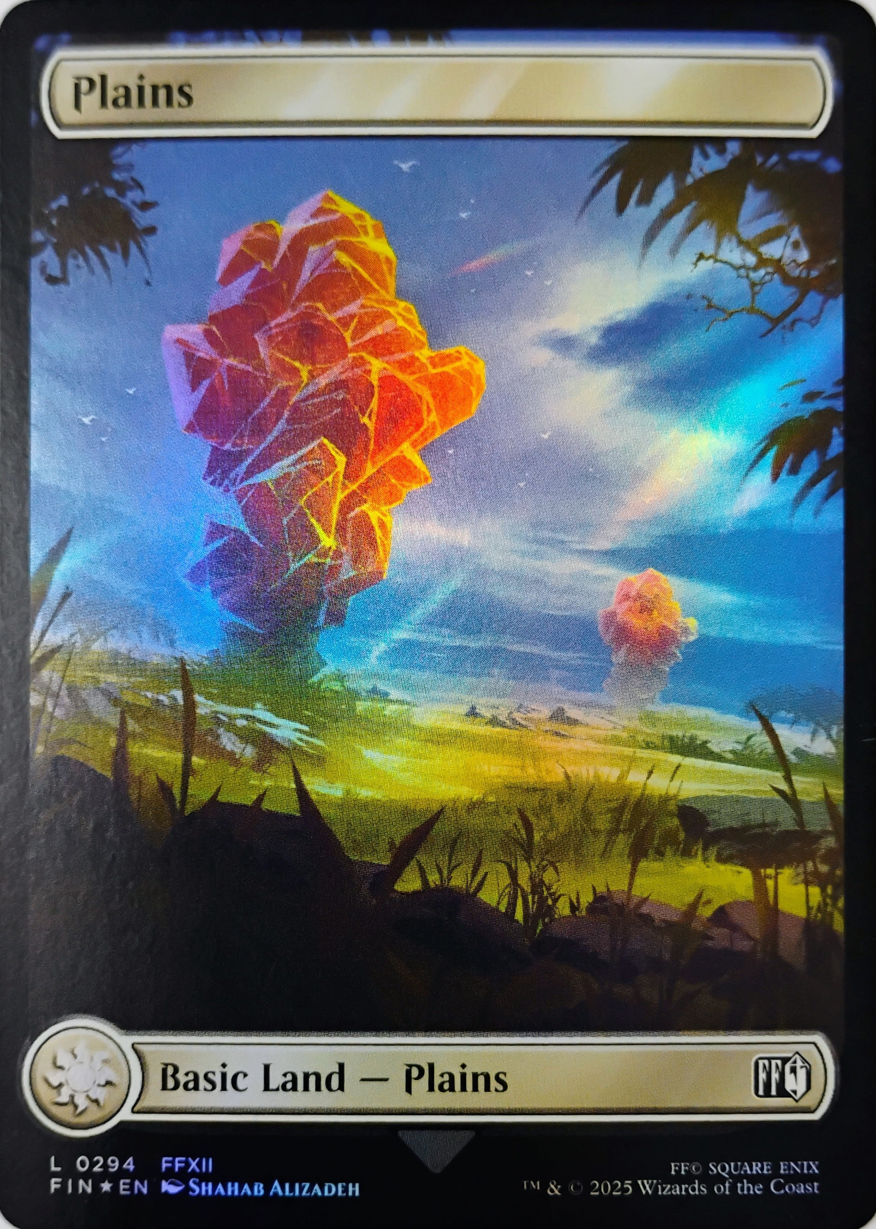 Magic tcg Plains 0294 Foil