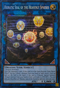 Yugioh! Hieratic Seal Of The Heavenly Spheres Ra02-en039 1st Edition Collector rare