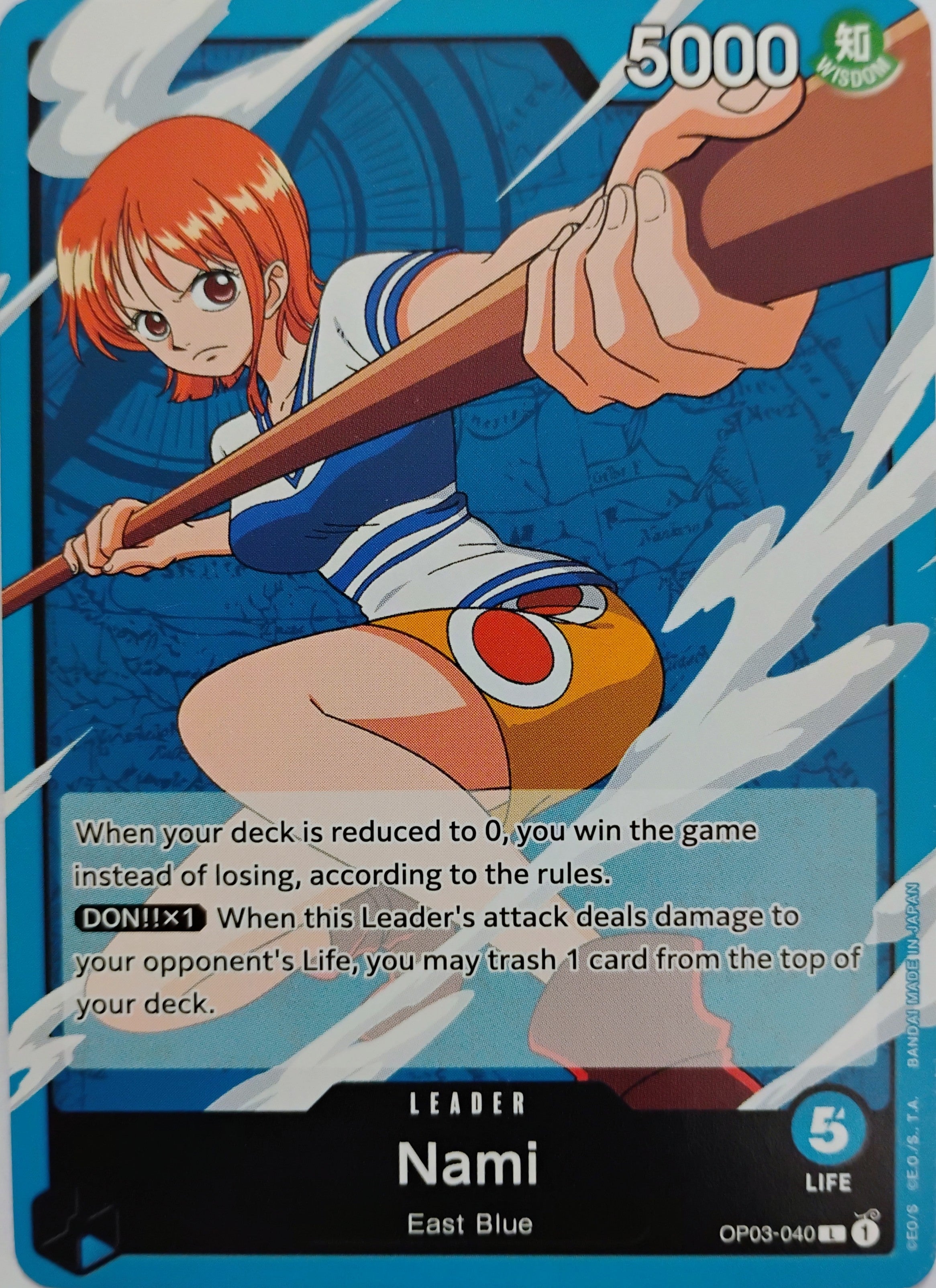 One Piece Tcg Nami Op03-040