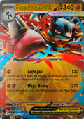 Pokémon tcg Mega Lucario Ex 077/132
