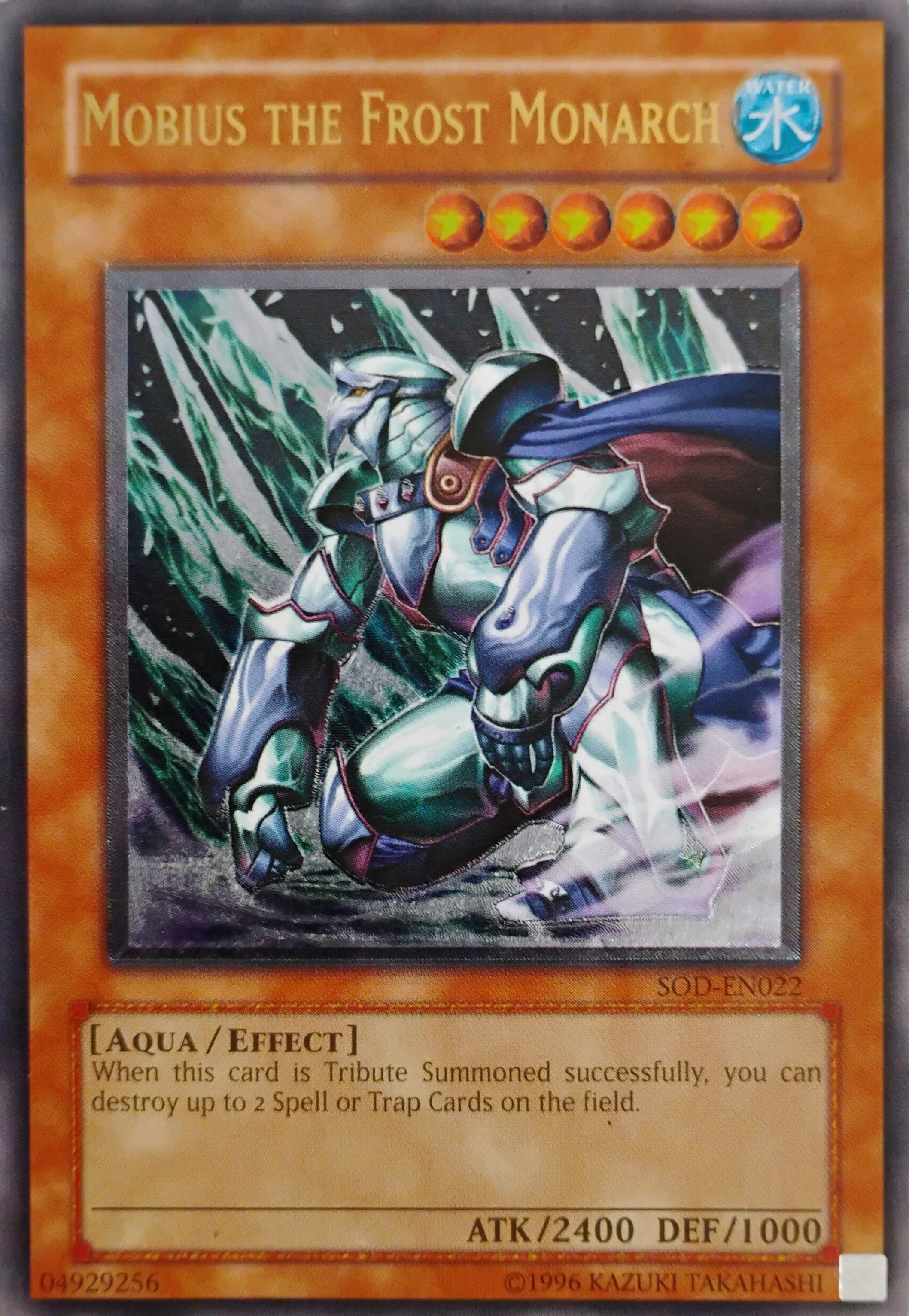 Yugioh! Mobius the frost monarch Sod-en022