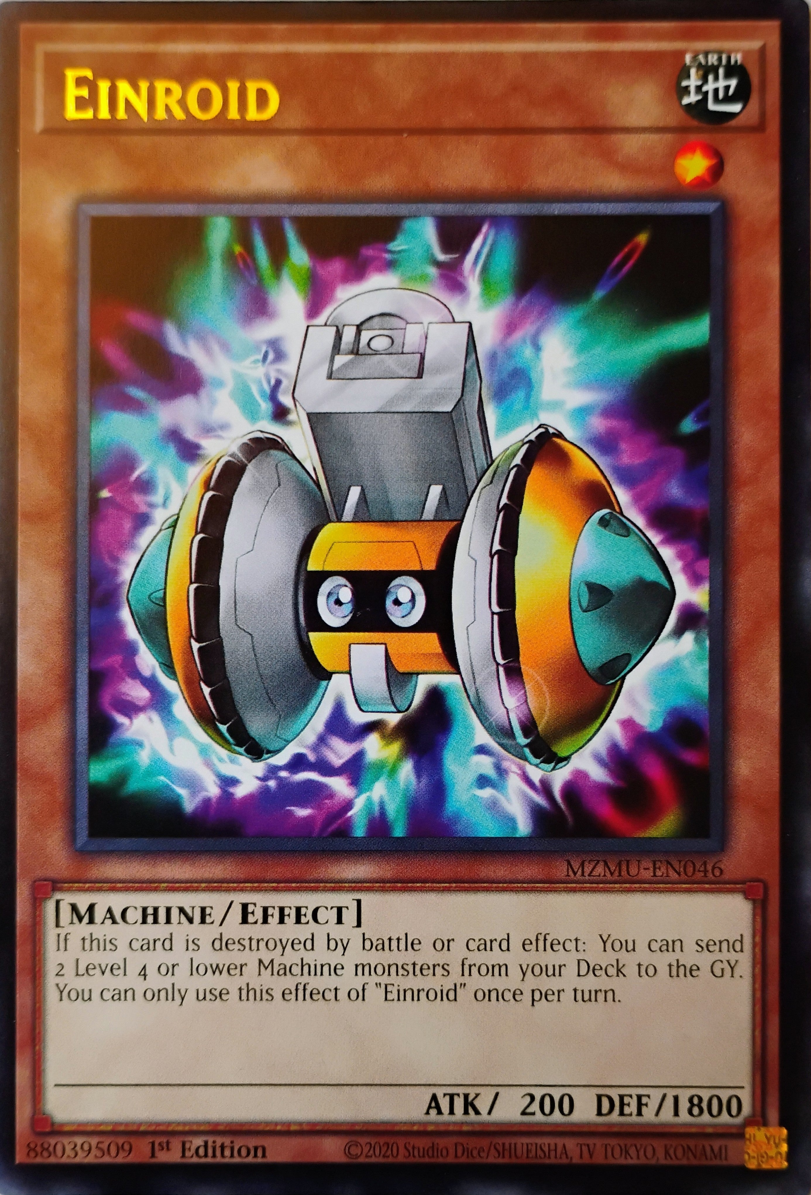 Yugioh! Einroid Mzmu-en046 Rara