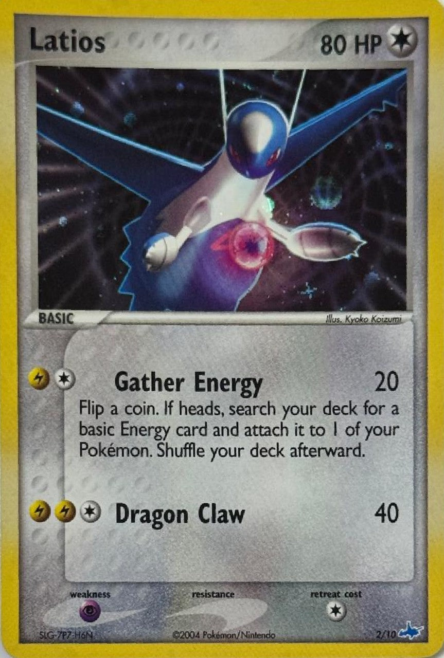 Pokémon Tcg Latios 2/10 Holo