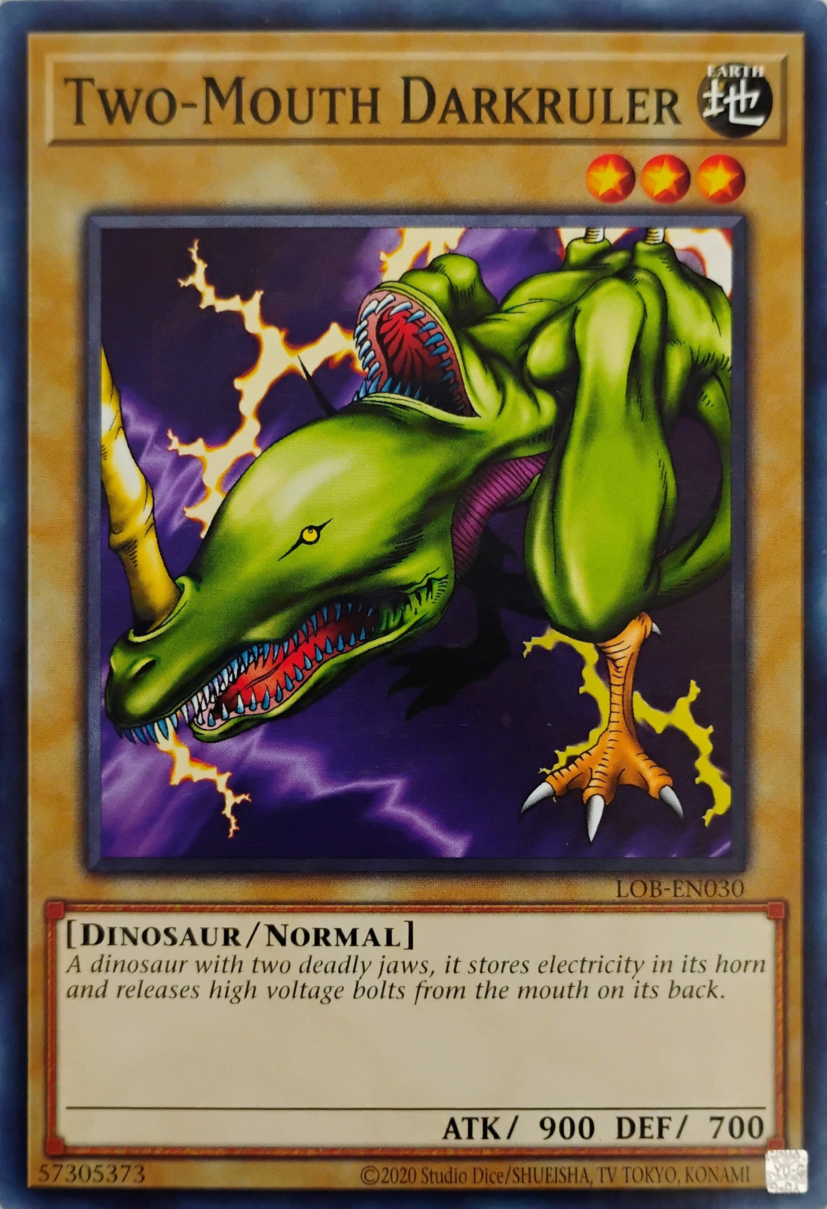 Yugioh! Two-Mouth Darkruler Lob-en030