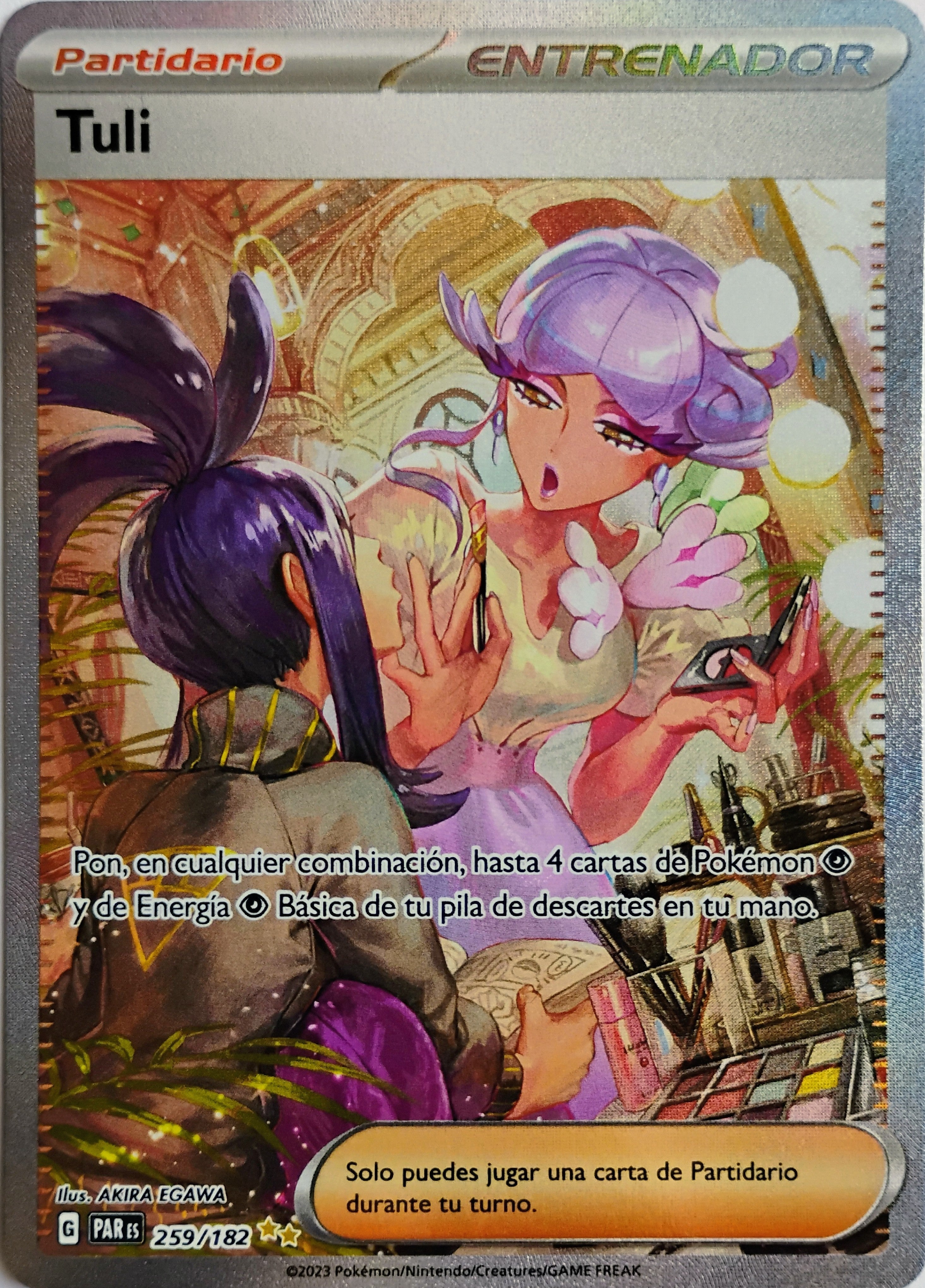 Pokémon tcg Tuli 259/182 (Español)