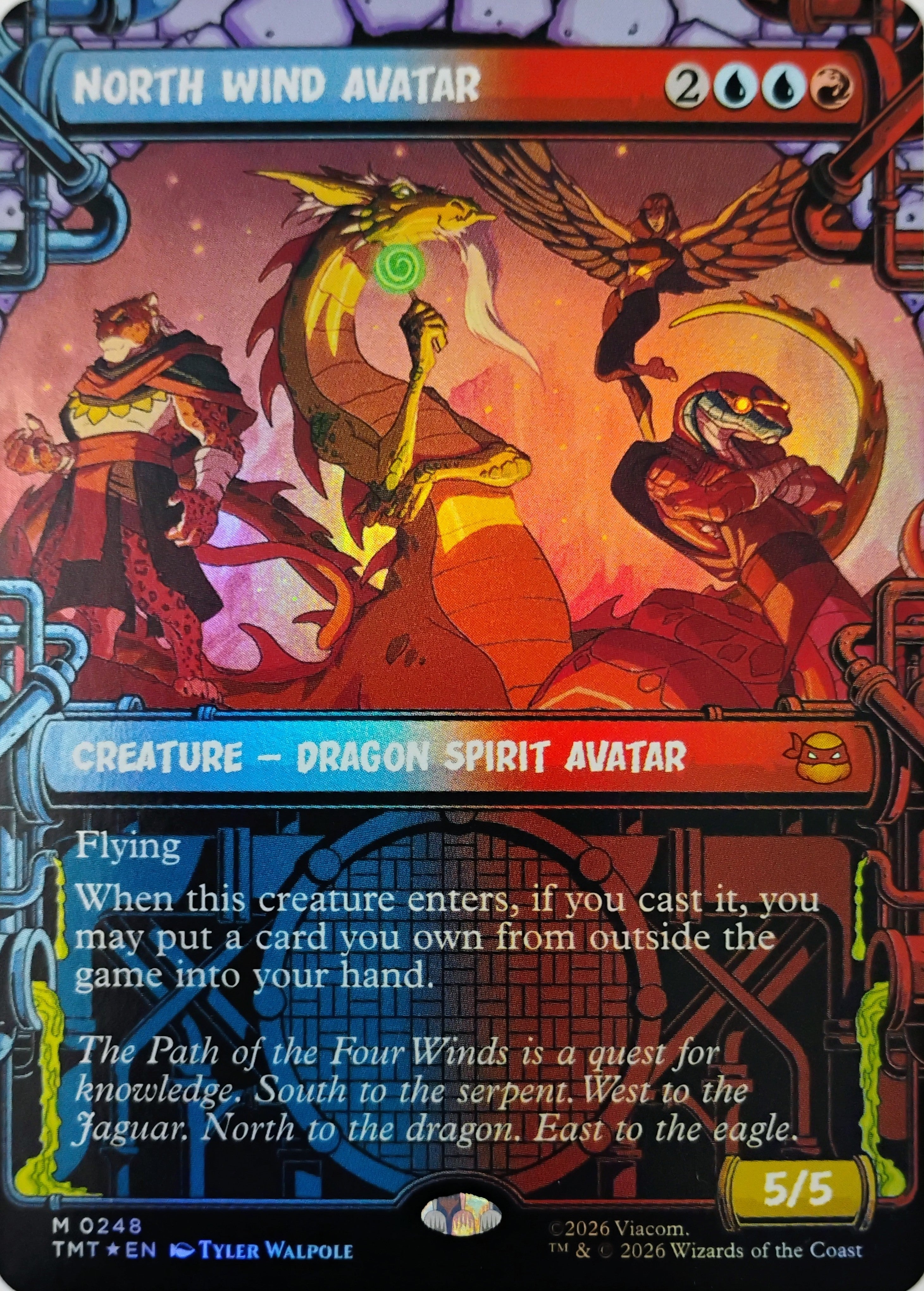 Magic tcg North Wind Avatar 0248 Foil