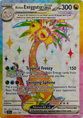 Pokémon tcg Alolan Exeggutor Ex 225/191