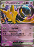 Pokémon tcg Alakazam Ex 065/165