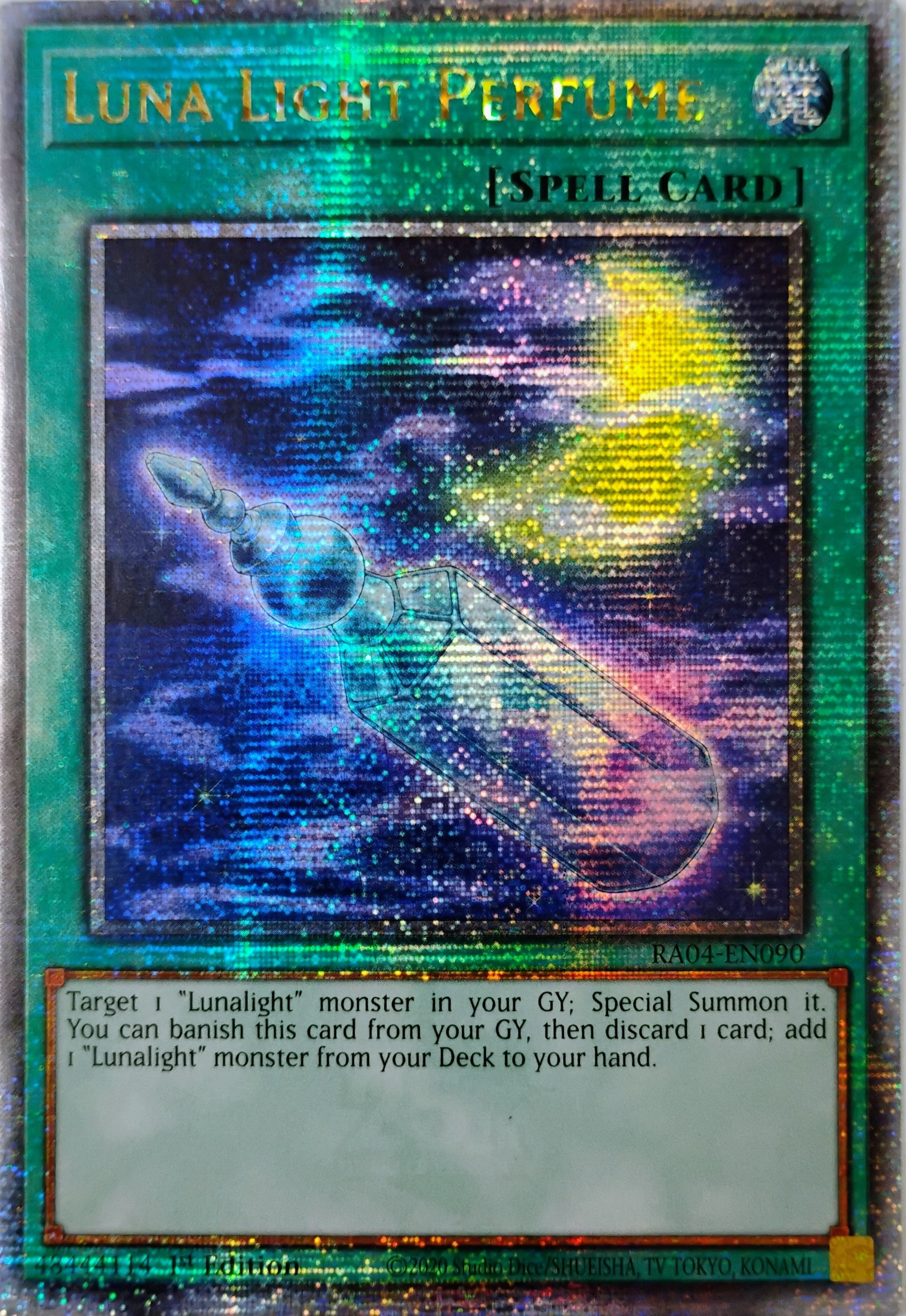Yugioh! Luna Light Perfume Ra01-en090 1st edition