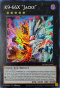 Yugioh! K9-66X "Jacks" Dood-en047 Super Rare
