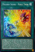 Yugioh! Mikanko Shinbu - Noble Twins Mzmu-en019 Collector rare