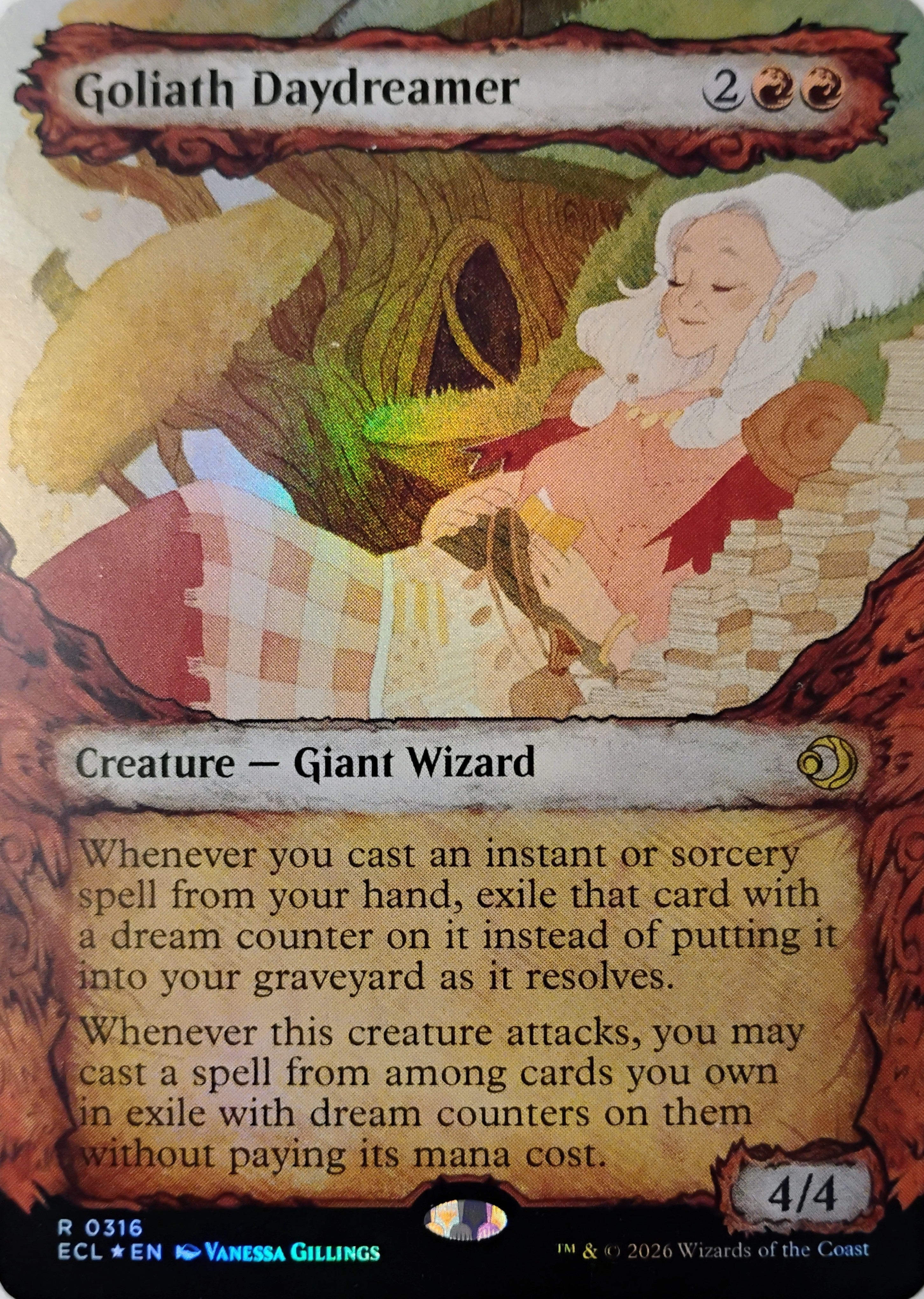 Magic tcg Goliath Daydreamer 0316 Foil
