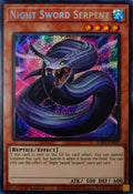 Yugioh! Night Sword Serpent Ra05-en020 1st edition Secreta