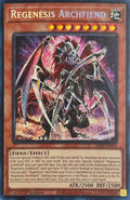 Yugioh! Regenesis Archfiend ALIN-EN016 1st Edition Secret