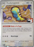 Pokémon Tcg Dudunsparce 129/162 Holo Cosmos (Liga)(Español)