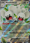 Pokémon tcg Maushold Ex 155/182
