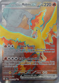 Pokémon tcg Team Rocket's Moltres Ex 208/182
