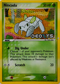 Pokémon tcg Nincada 67/107 Ex Deoxys Holo