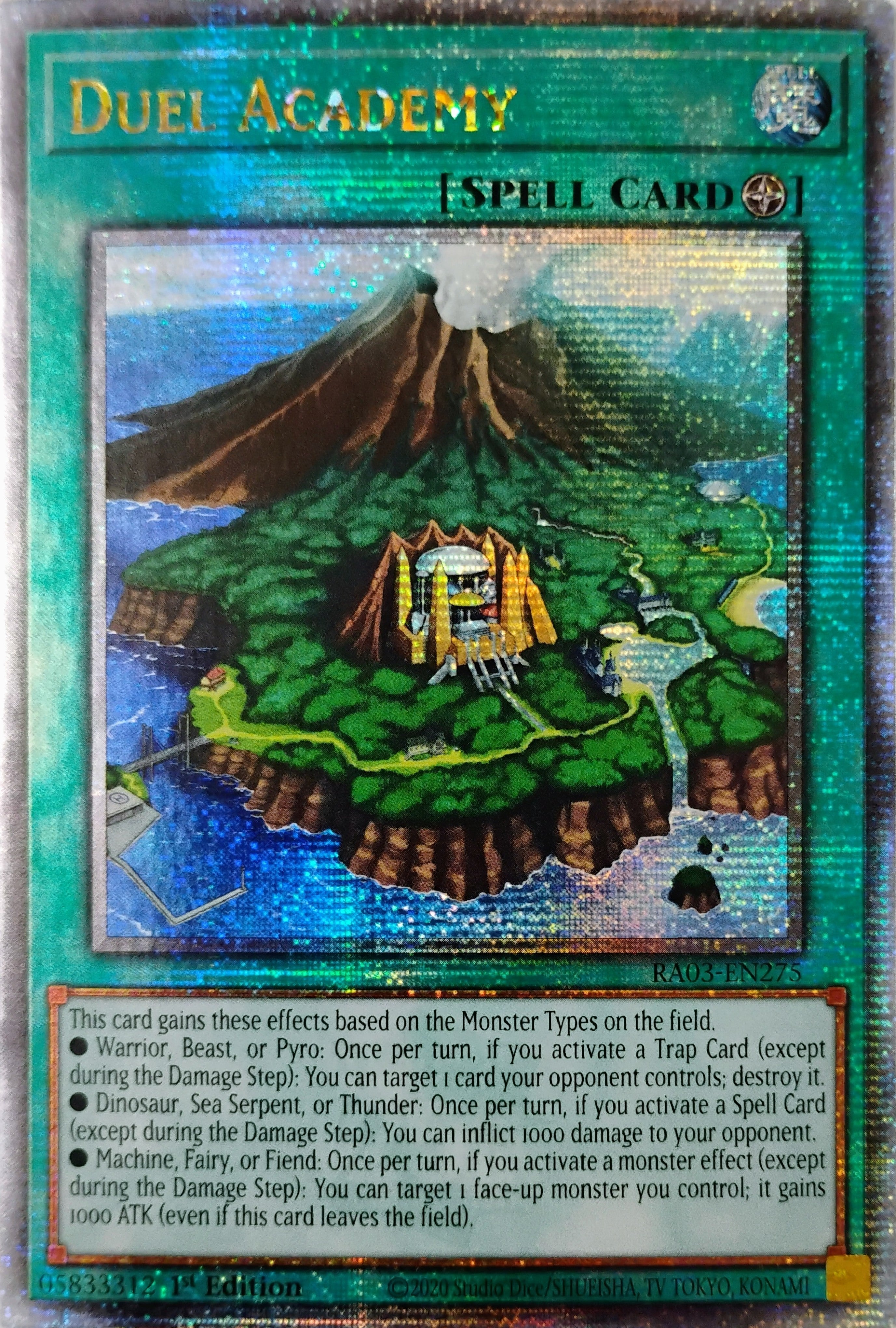 Yugioh! Duel academy Ra03-en275 Quarter Century