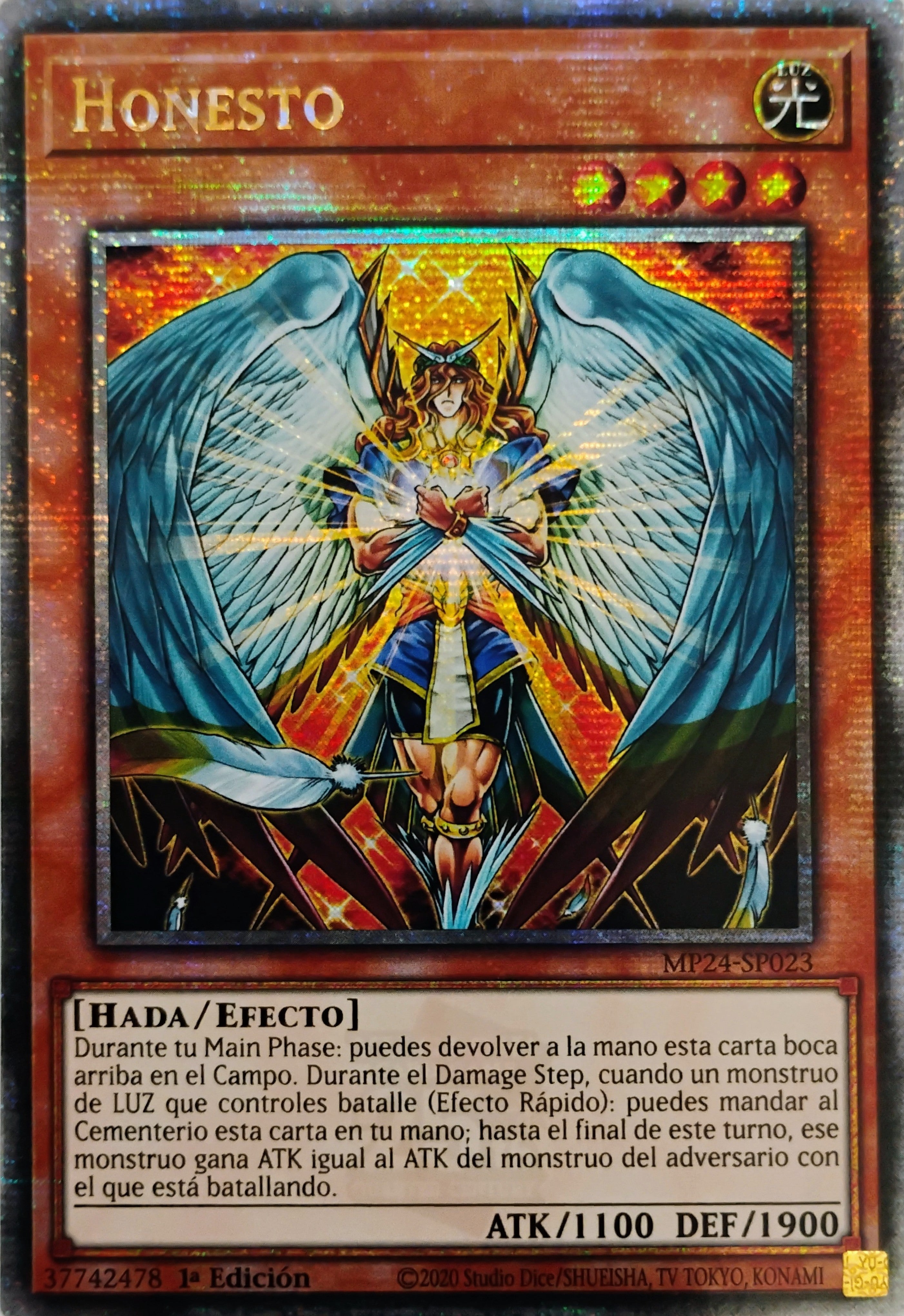 Yugioh! Honesto Mp24-sp023 1st edition Quarter Century