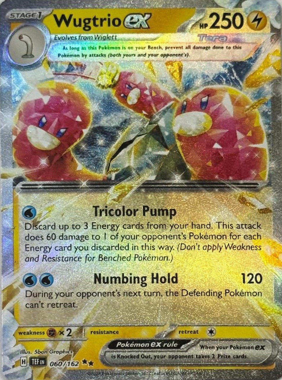 Pokémon Tcg Wugtrio Ex 060/162