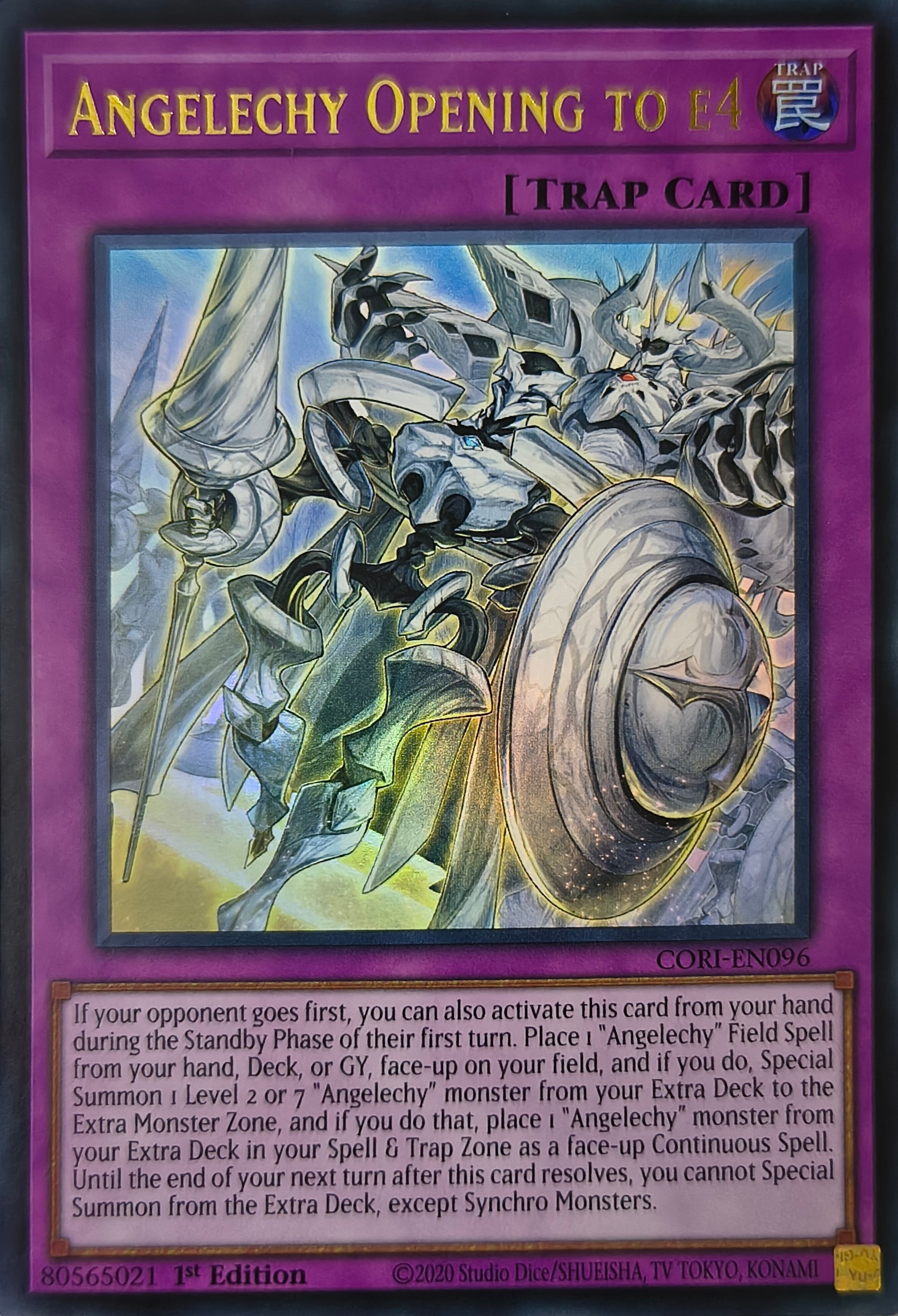 Yugioh! Angelechy Opening To E4 Cori-en096 1st Edition Ultra Rare