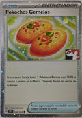 Pokémon Tcg Pokochos Gemelos Holo Cosmos Liga (Español)