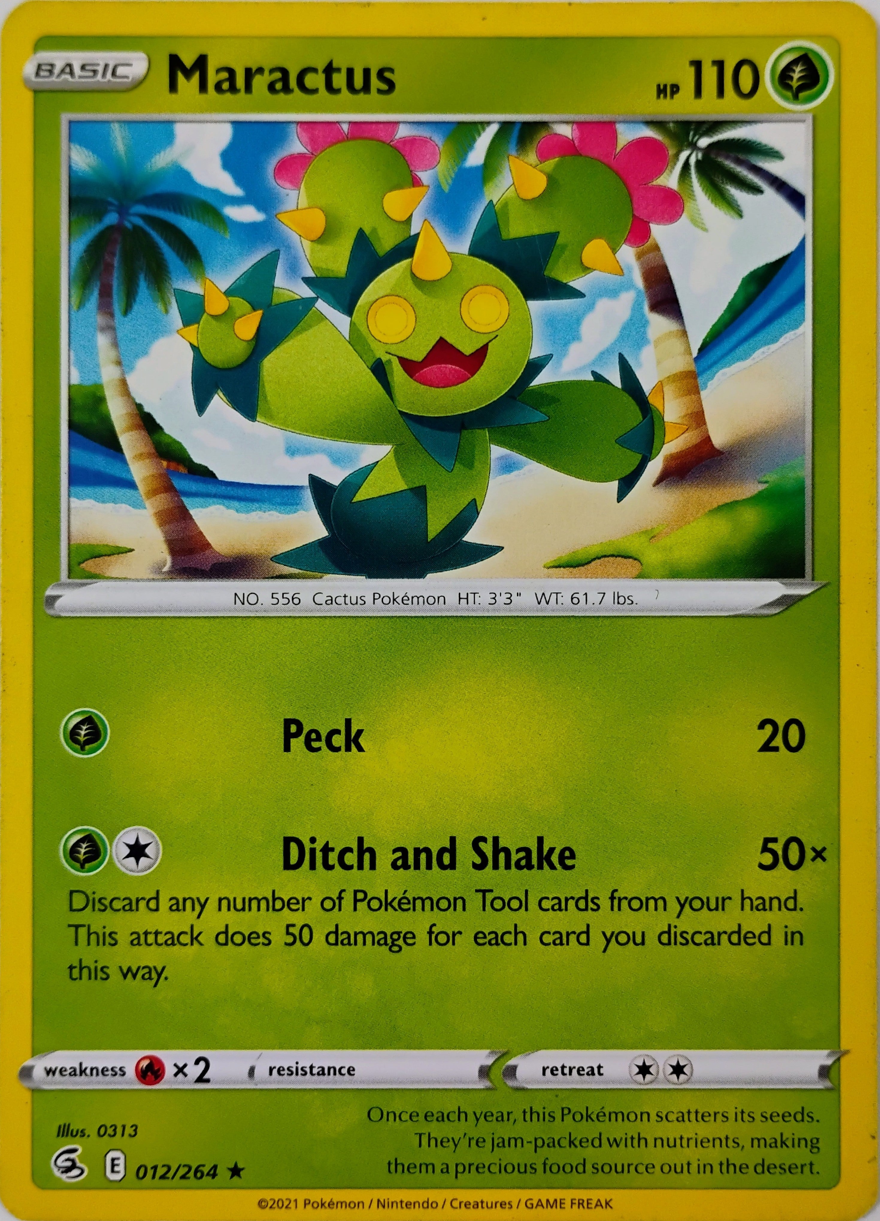 Pokémon tcg Maractus 012/264