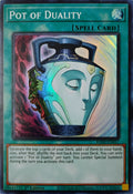 Yugioh! Pot Of Duality Ra02-en057 1st Edition Super rare