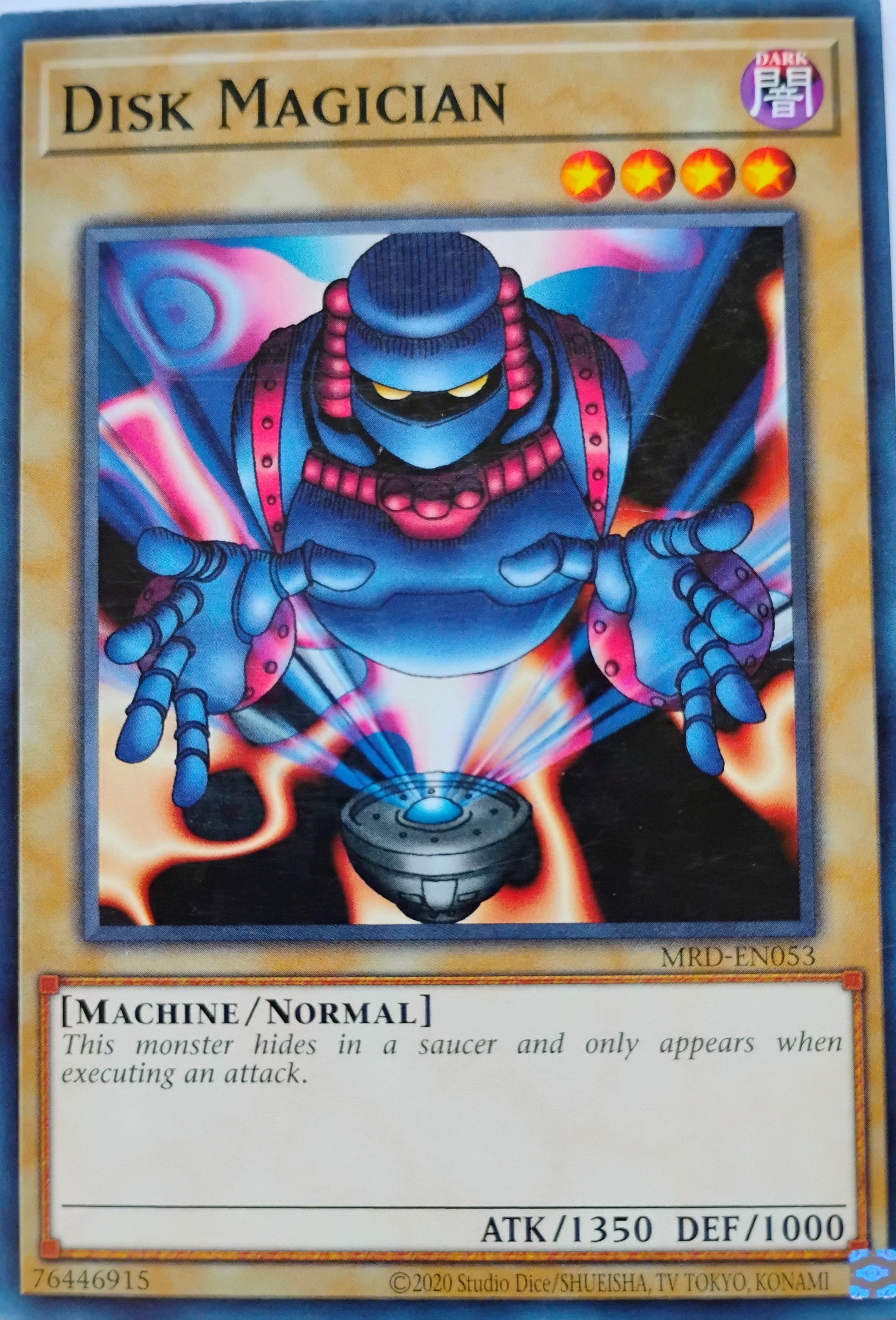 Yugioh! Disk Magician Mrd-en053