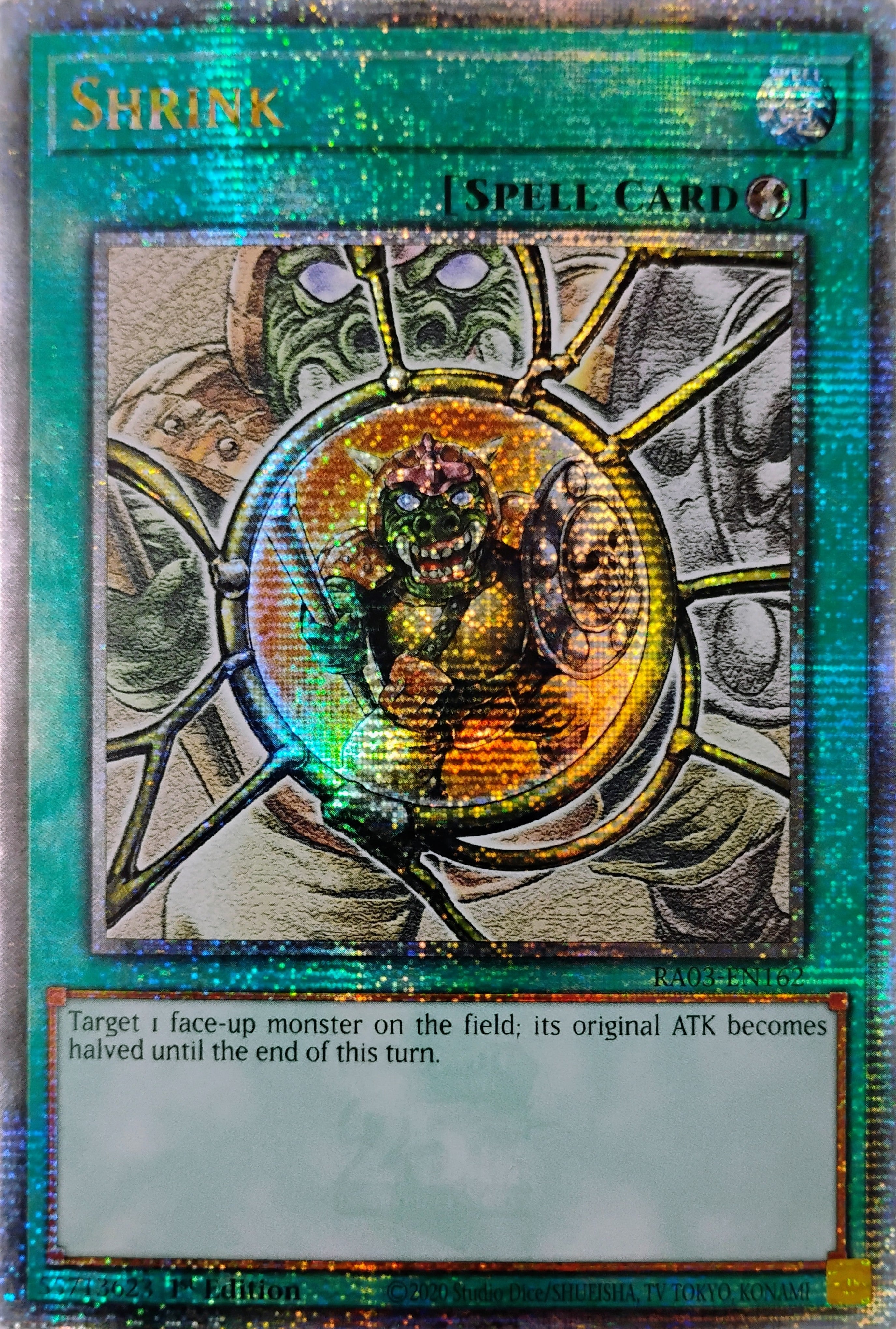 Yugioh! Shrink Ra03-en162 Quarter Century