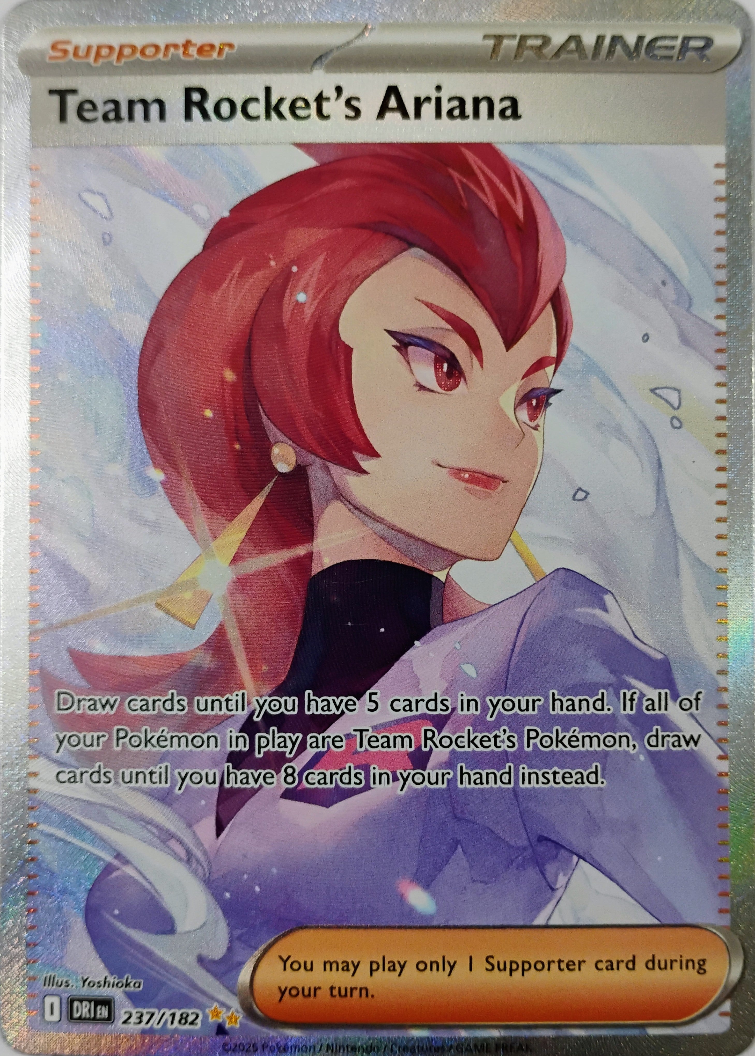 Pokémon tcg Team Rocket's Ariana 237/182
