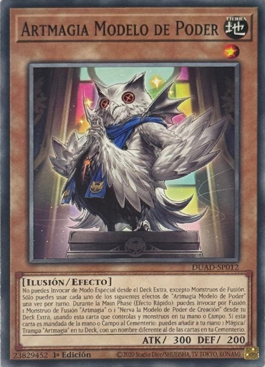 Yugioh! Artmagia Modelo De Poder DUAD-SP012 1a Edición