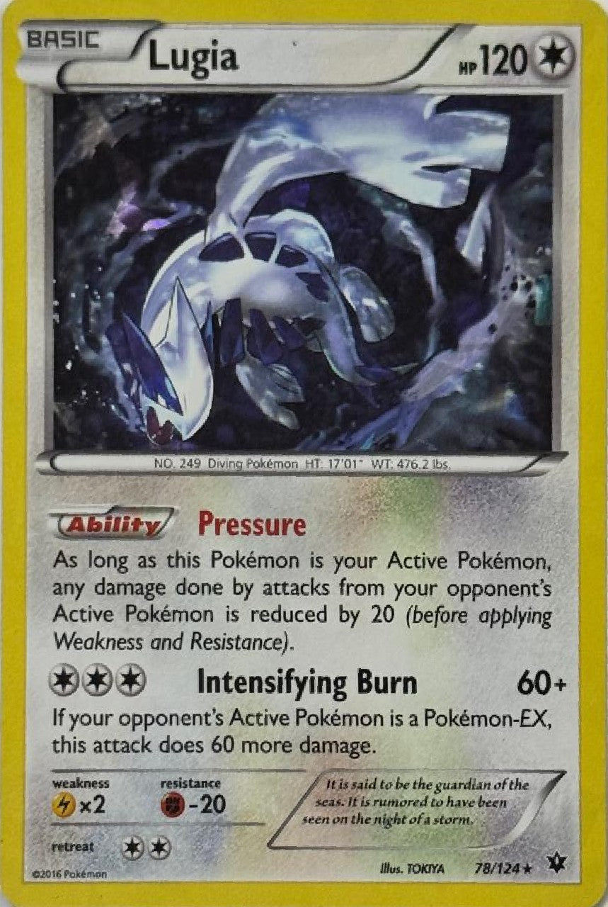 Pokémon Tcg Lugia 78/124 Holo
