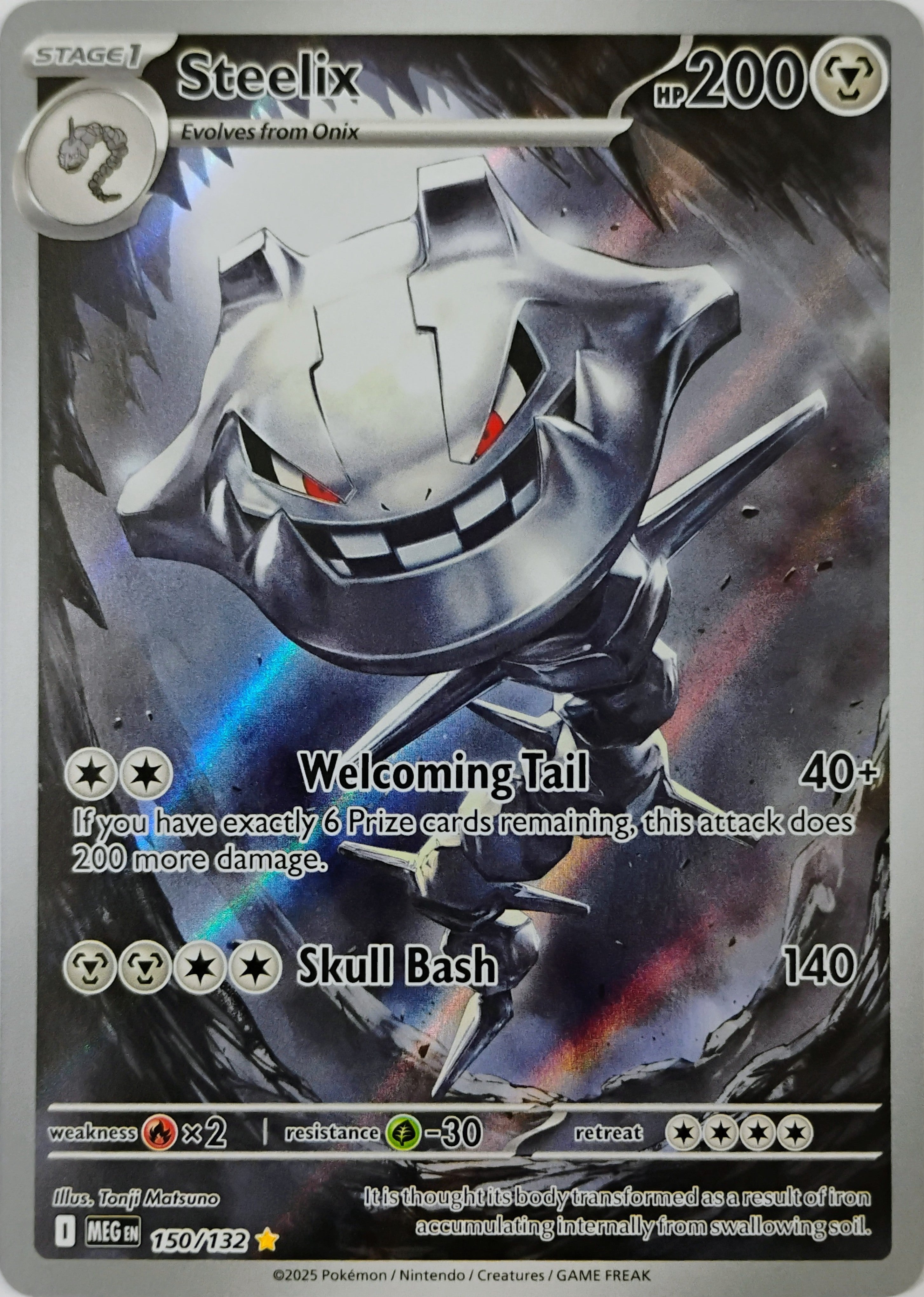 Pokémon tcg Steelix 150/132