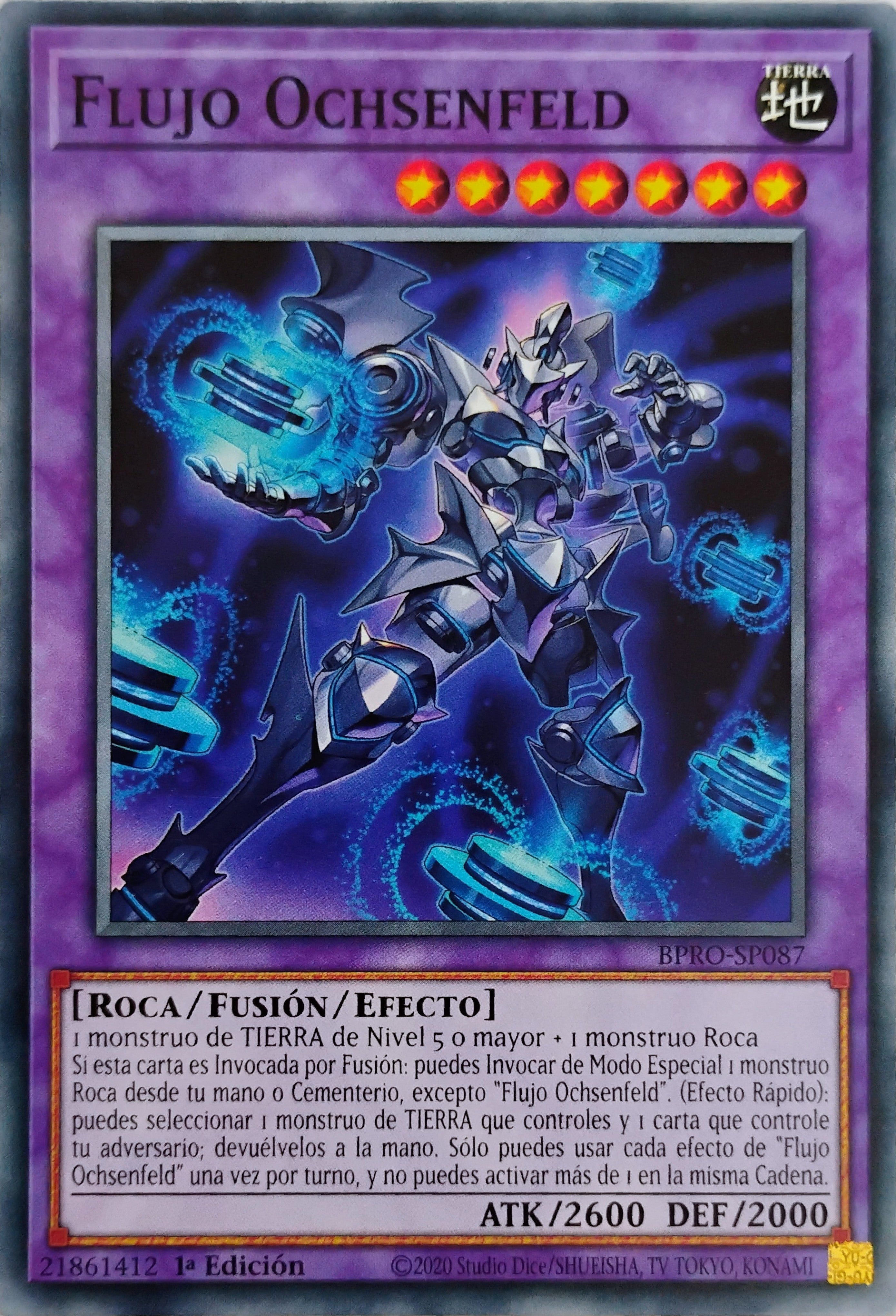 Yugioh! Flujo Ochsenfeld Bpro-sp087