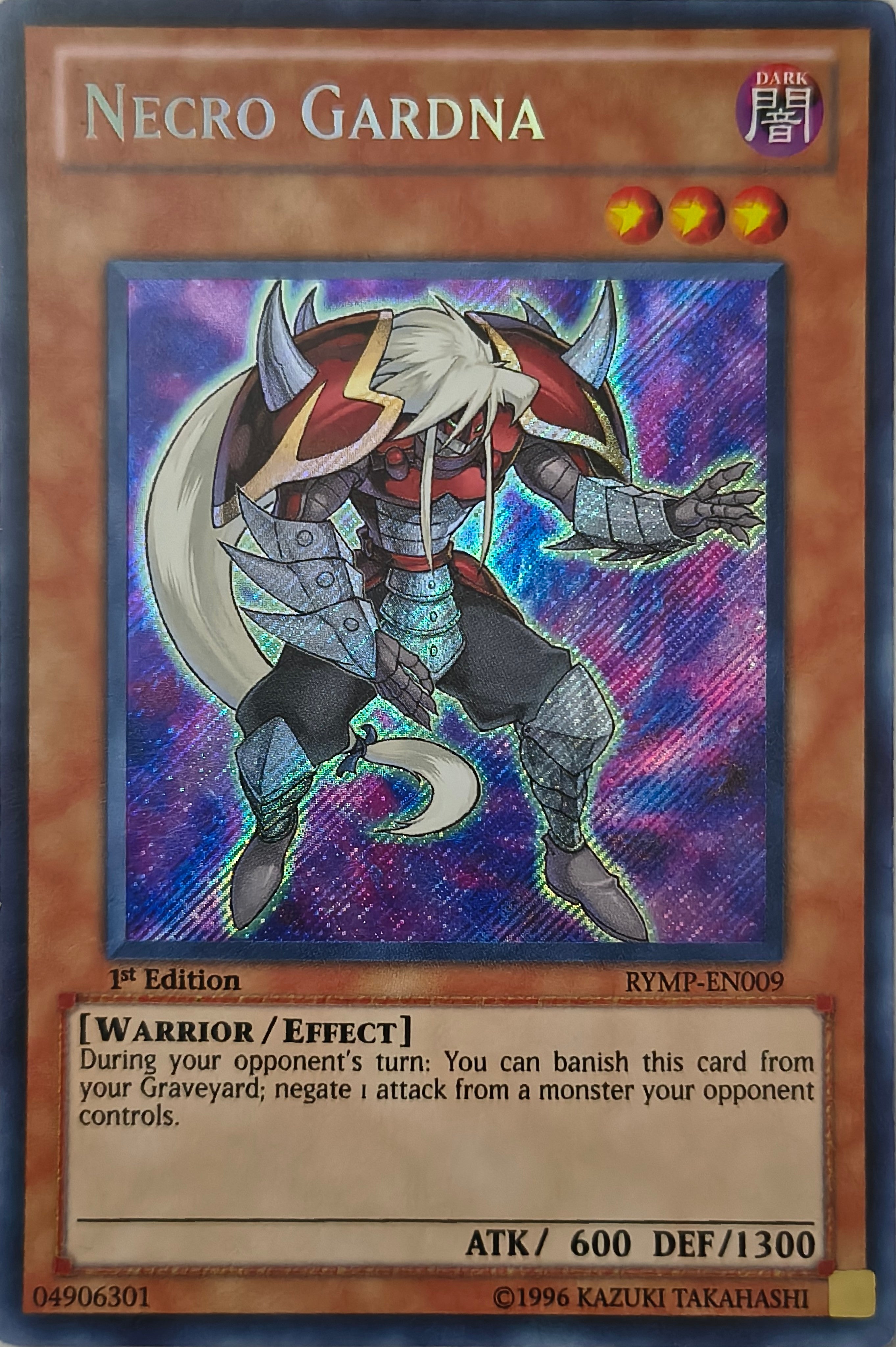 Yugioh! Necro Gardna Rymp-En009 1st Edition Secreta
