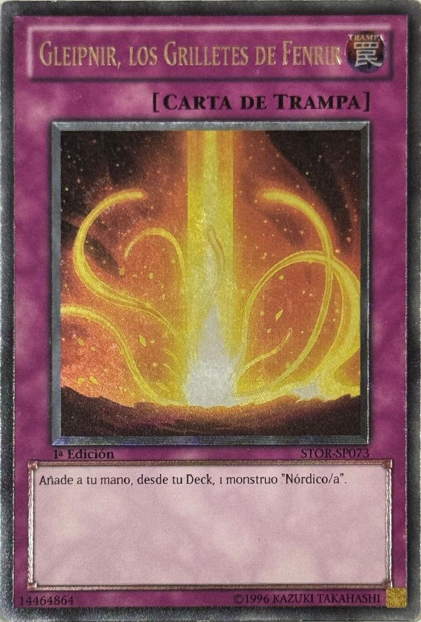 Yugioh! Gleipnir Los Grilletes De Fenrir STOR-SP073 Ultimate Vintage (Español)