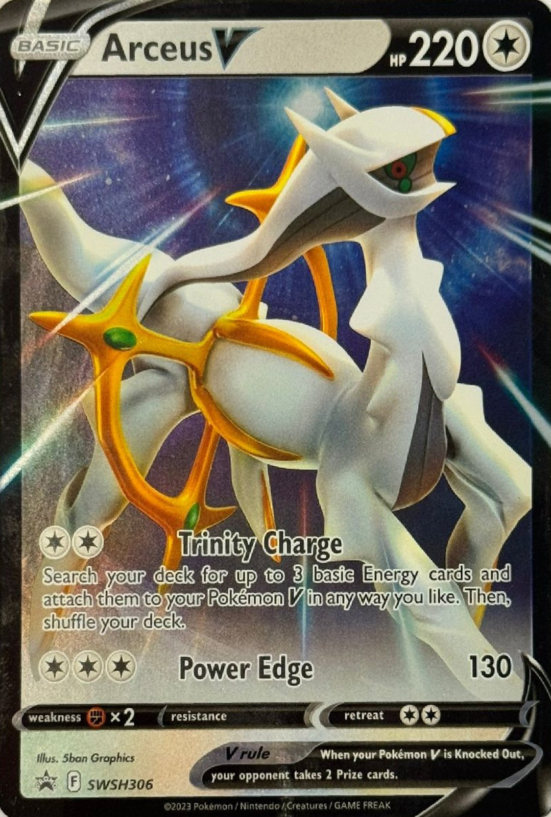 Pokemon Tcg Arceus V SWSH306 (Promo)
