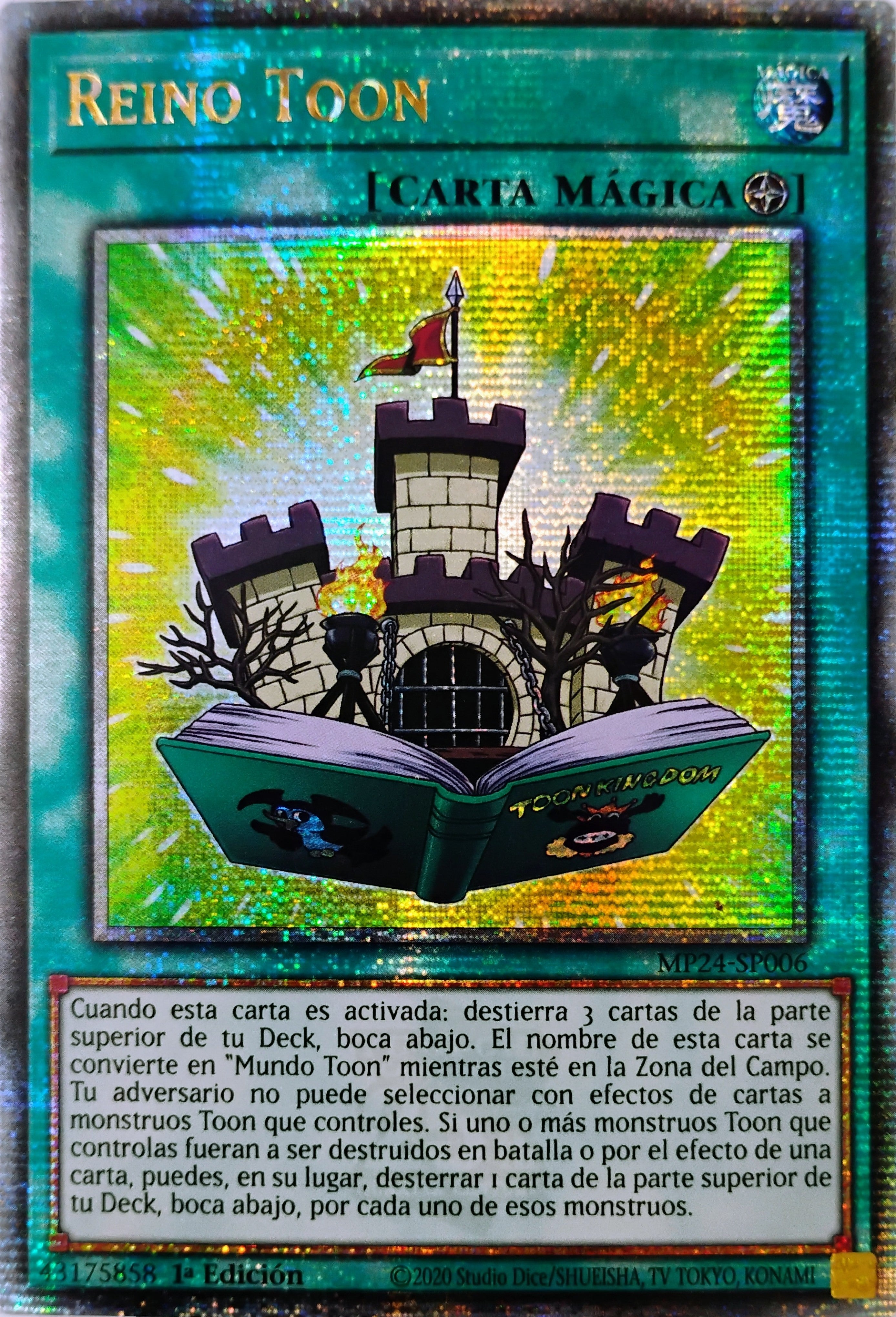 Yugioh! Reino Toon Mp24-sp006 Quarter Century