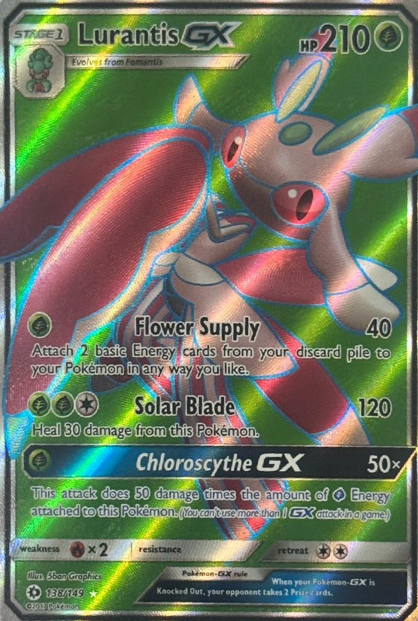 Pokémon Tcg Lurantis GX 138/149