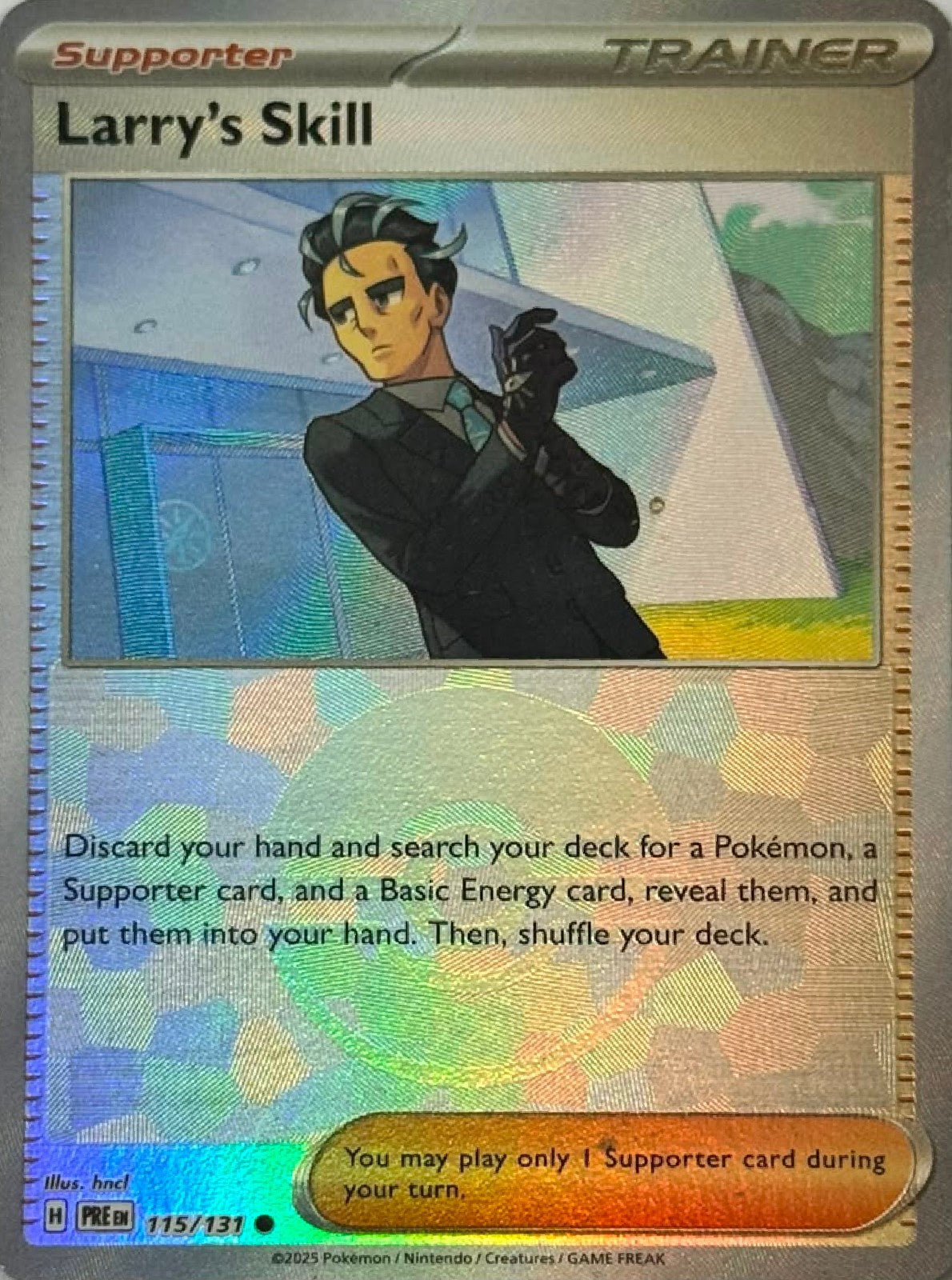 Pokémon Tcg Larry's Skill 115/131 (Poke Ball)