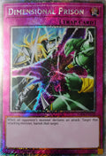 Yugioh! Dimensional Prison Ra04-en132 1st edition Platinum