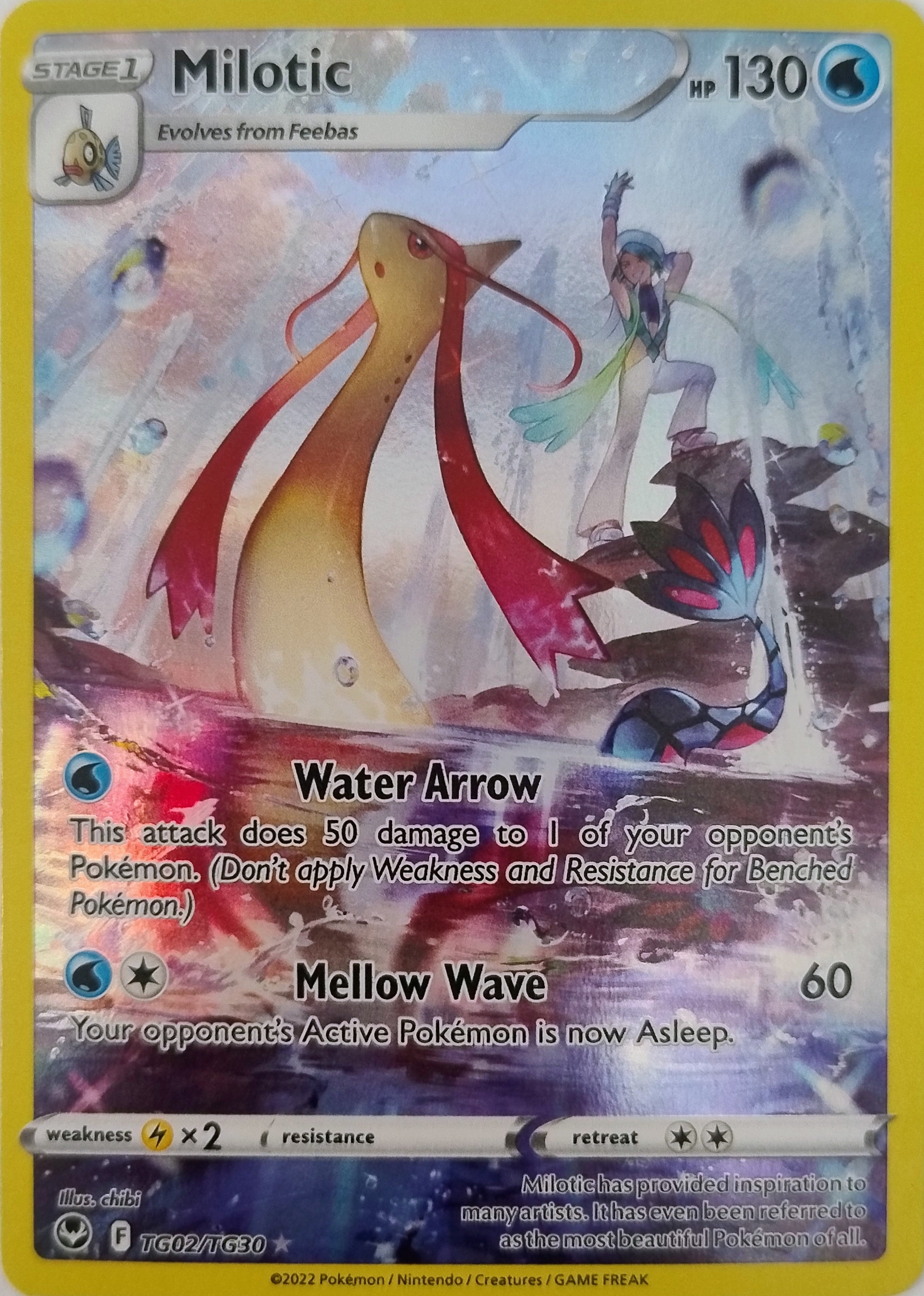 Pokémon Tcg Milotic Tg02/tg30