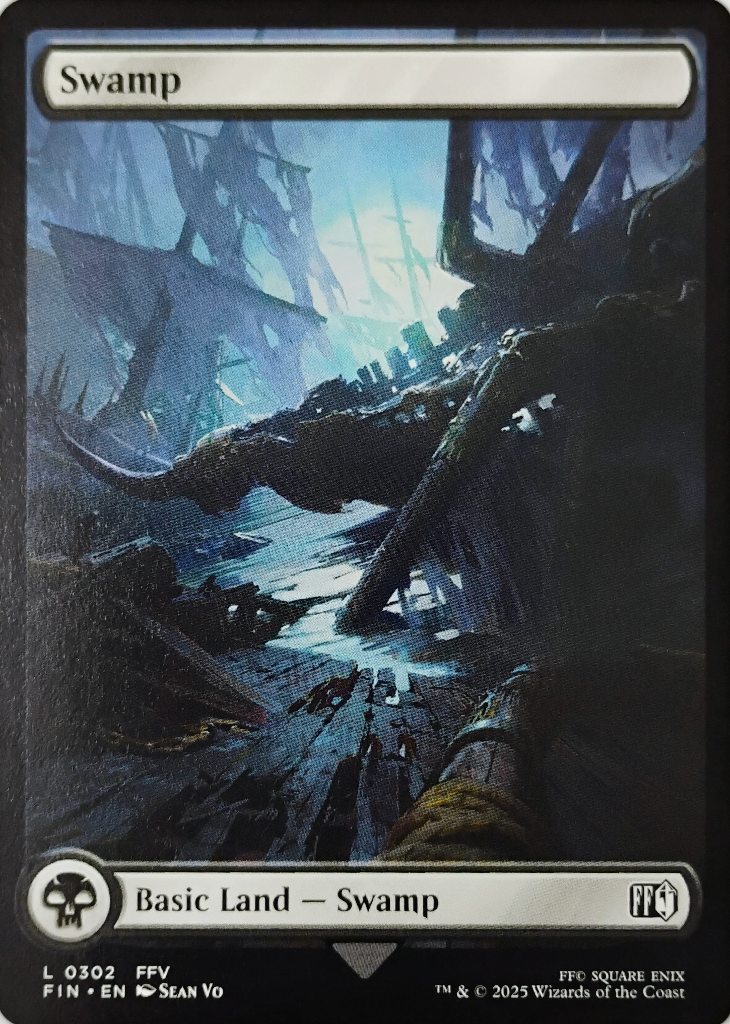 Magic tcg Swamp 0302