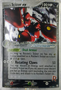 Pokémon tcg Rocket's Scizor Ex 101/109 (DMG)