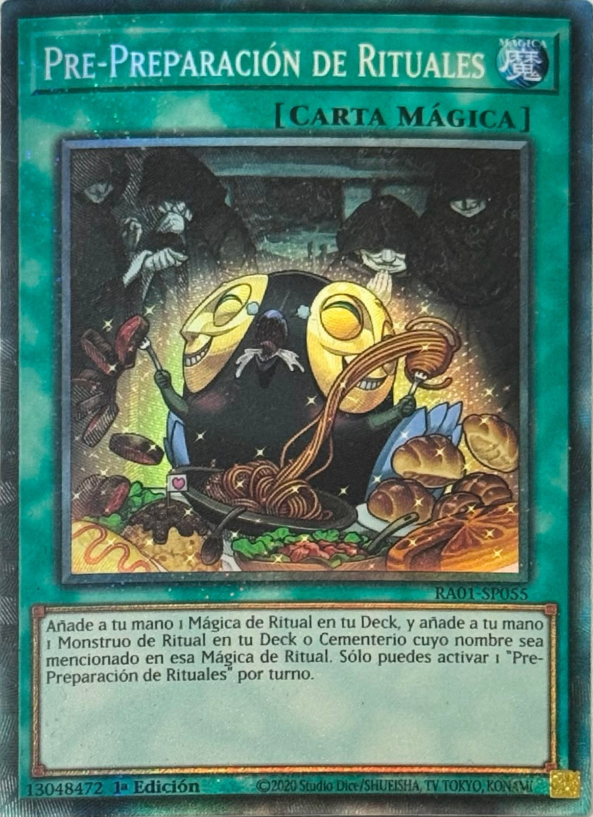 Yugioh! Pre-Preparacion De Rituales RA01-SP055 1a Edicion  Collector